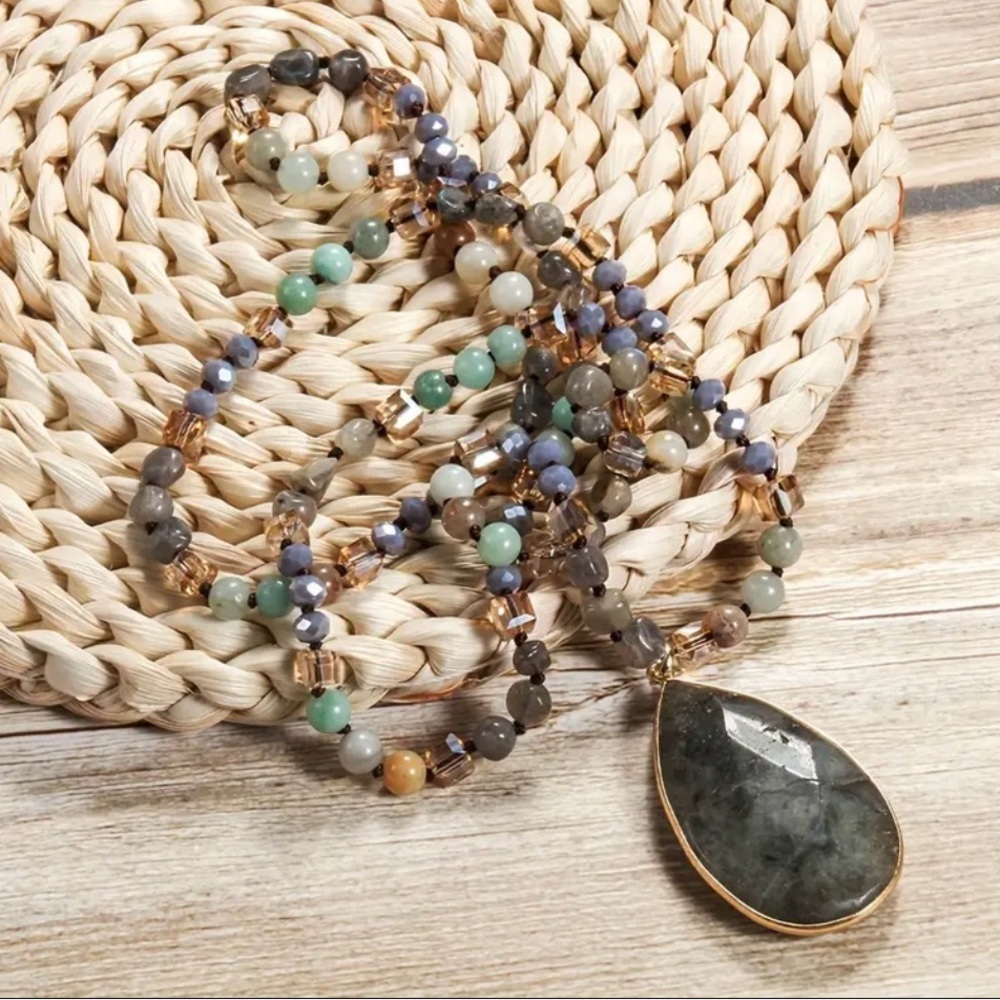 💦💦💦BOGOHO 💦💦💦Waterdrop Pendant Necklace